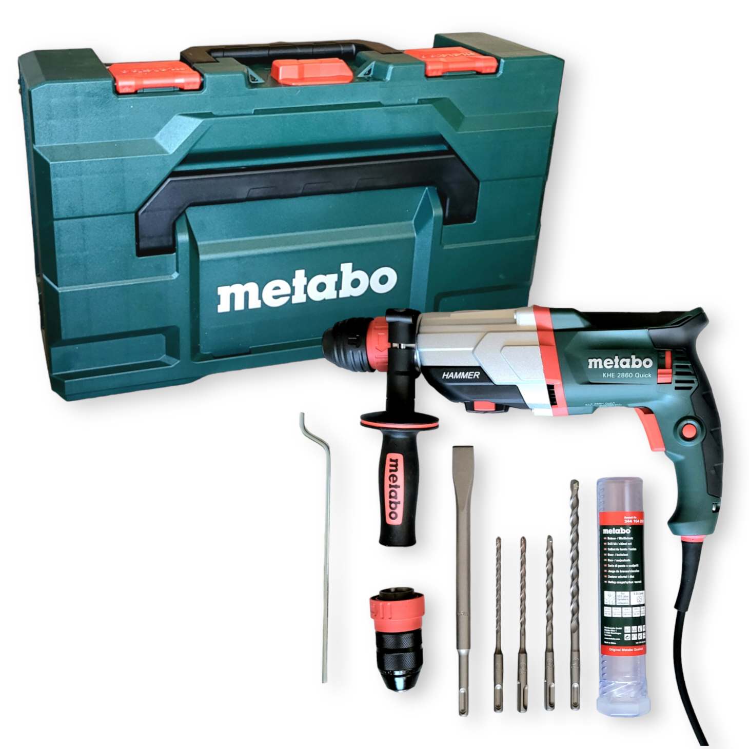 Metabo® KHE 2860 Quick Set Kombi-Bohrhammer 880 Watt